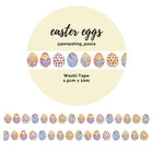 Washi tape 15 mm - Penpaling Paula - Easter Eggs - 1 - Penpaling Paula - Tidformera