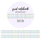 Washi tape 15 mm - Penpaling Paula - Grid Notebook - 1 - Penpaling Paula - Tidformera