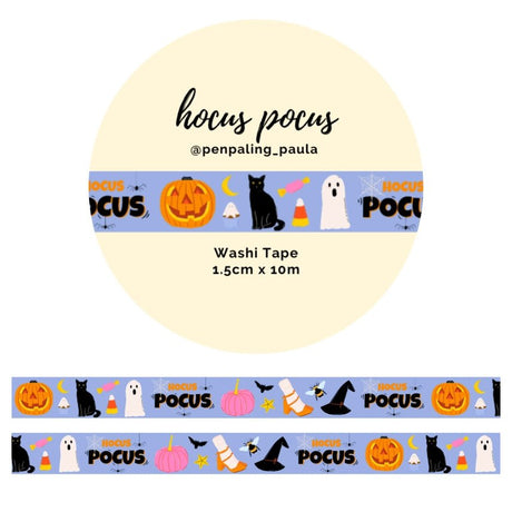 Washi tape 15 mm - Penpaling Paula - Hocus Pocus - 1 - Penpaling Paula - Tidformera