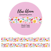 Washi tape 15 mm - Penpaling Paula - Lilac Bloom - 1 - Penpaling Paula - Tidformera