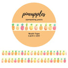Washi tape 15 mm - Penpaling Paula - Pineapples - 1 - Penpaling Paula - Tidformera
