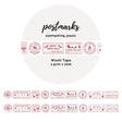 Washi tape 15 mm - Penpaling Paula - Postmarks - 1 - Penpaling Paula - Tidformera