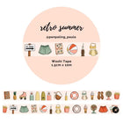 Washi tape 15 mm - Penpaling Paula - Retro Summer - 1 - Penpaling Paula - Tidformera