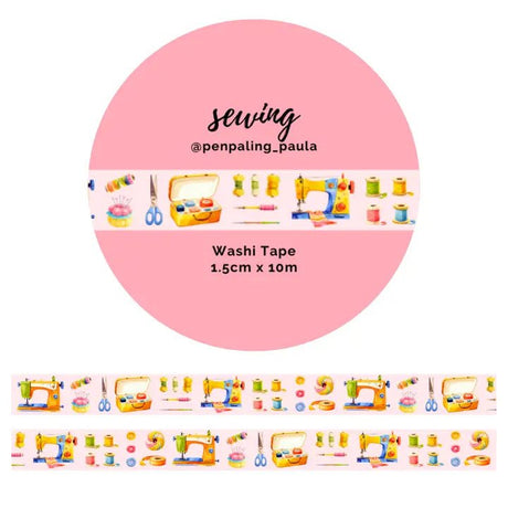 Washi tape 15 mm - Penpaling Paula - Sewing - 1 - Penpaling Paula - Tidformera