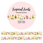 Washi tape 15 mm - Penpaling Paula - Tropical Fruits - 1 - Penpaling Paula - Tidformera