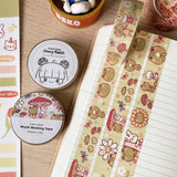 Washi tape 23 Frog friends - 1 - Cherry Rabbit - Tidformera