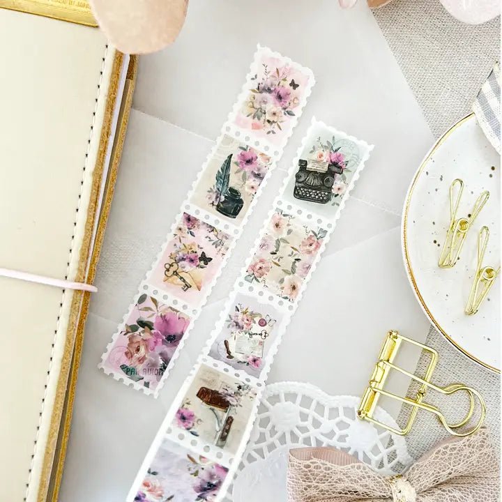 Washi tape 25 mm - Happy Mail - 1 - Hello Petite Paper - Tidformera