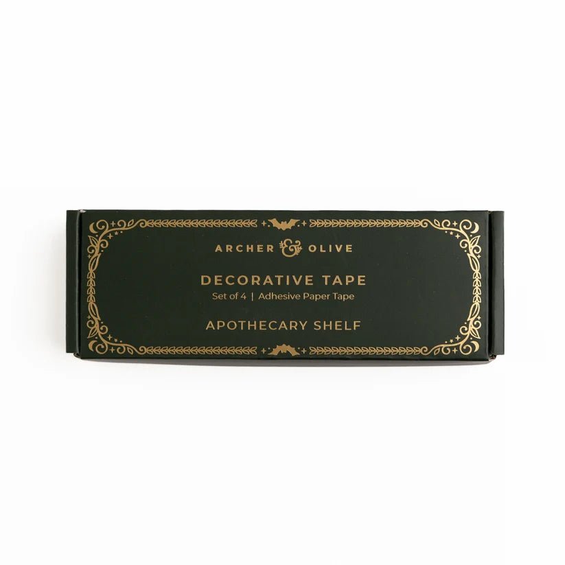 Washi tape - 4-pack - Apothecary Shelf - 3 - Archer & Olive - Tidformera