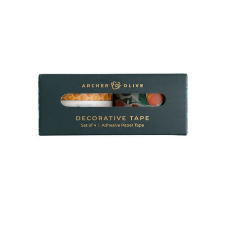 Washi tape - 4 - pack - Keeper of the Bees - 3 - Archer & Olive - Tidformera