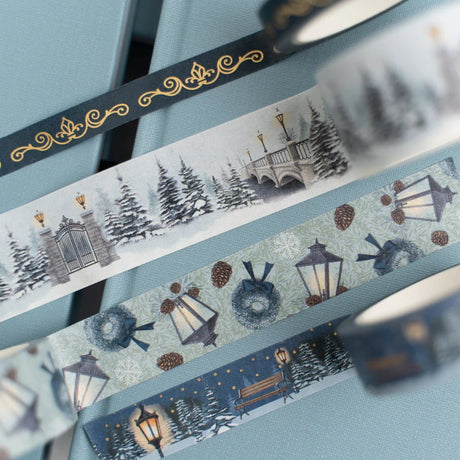 Washi tape - 4 - pack - Lamp Post - 2 - Archer & Olive - Tidformera