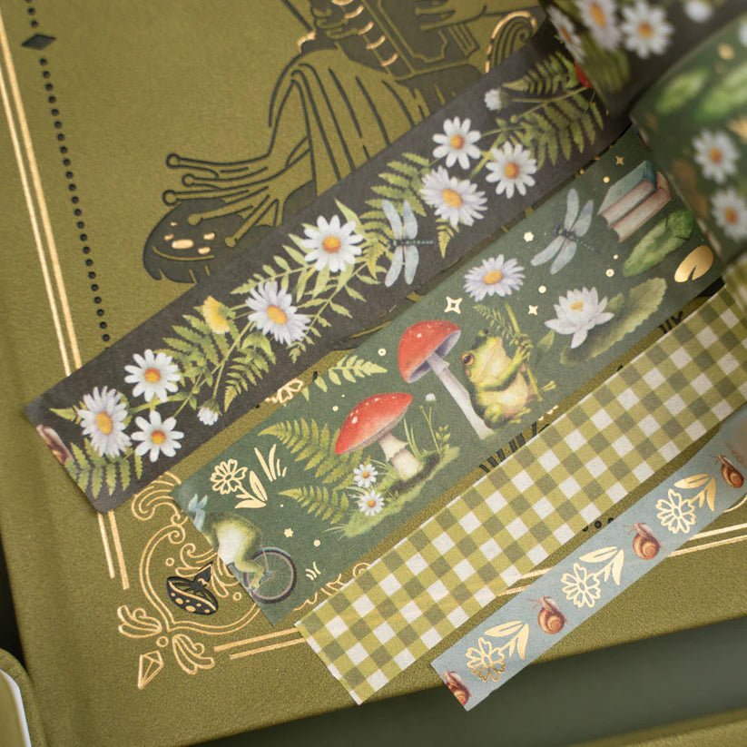 Washi tape - 4 - pack - Literary Frog - 3 - Archer & Olive - Tidformera