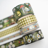 Washi tape - 4 - pack - Literary Frog - 2 - Archer & Olive - Tidformera