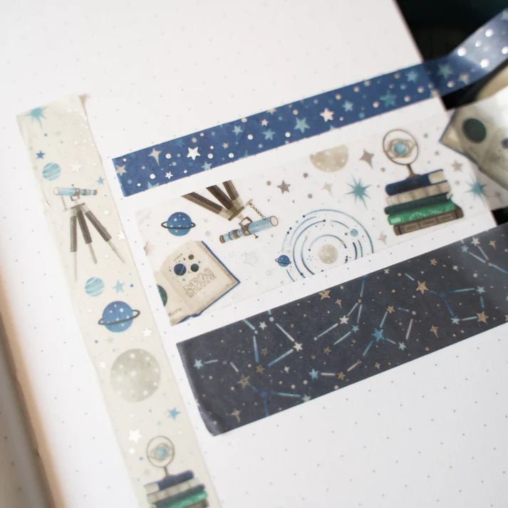 Washi tape - 4 - pack - Meteor Shower - 3 - Archer & Olive - Tidformera