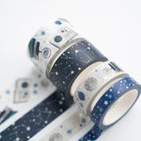 Washi tape - 4 - pack - Meteor Shower - 2 - Archer & Olive - Tidformera