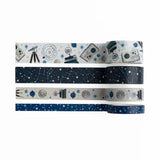 Washi tape - 4 - pack - Meteor Shower - 1 - Archer & Olive - Tidformera