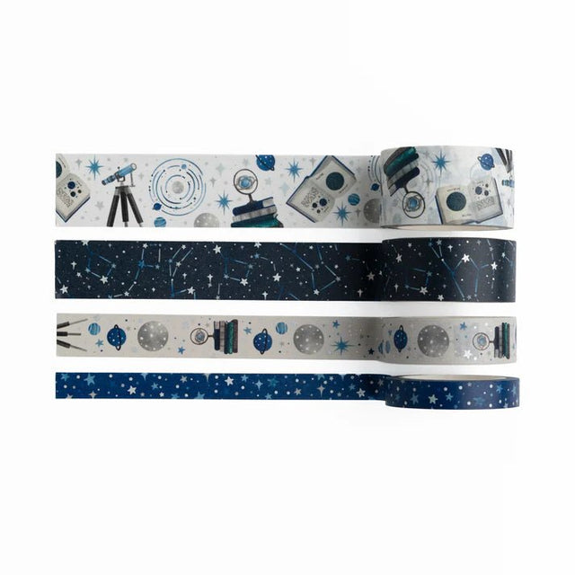 Washi tape - 4 - pack - Meteor Shower - 1 - Archer & Olive - Tidformera