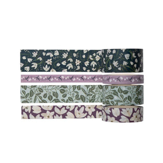 Washi tape - 4 - pack - Snowdrops - 1 - Archer & Olive - Tidformera