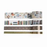 Washi tape - 4 - pack - Storybook - 1 - Archer & Olive - Tidformera