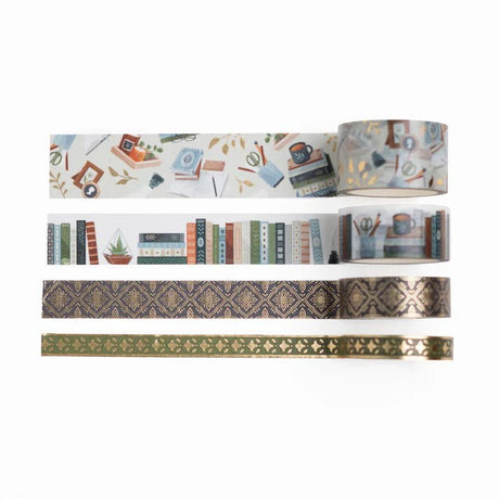 Washi tape - 4 - pack - Storybook - 1 - Archer & Olive - Tidformera