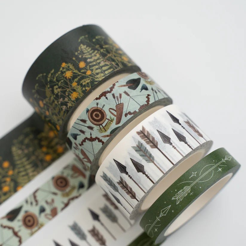 Washi tape - 4 - pack - The Archer - 2 - Archer & Olive - Tidformera