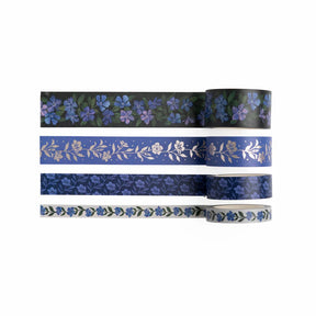 Washi tape - 4-pack - Wild Periwinkle - 1 - Archer & Olive - Tidformera