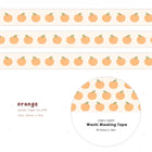 Washi tape 48 Orange - 1 - Cherry Rabbit - Tidformera