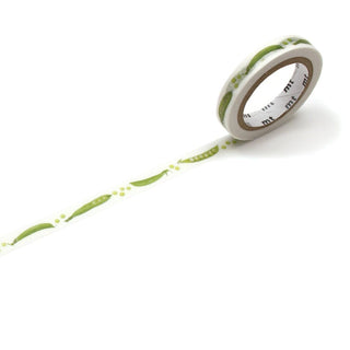 Washi Tape 7 mm - Snap pea - 1 - MT masking tape - Tidformera