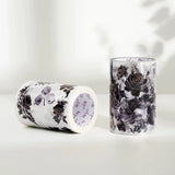 Washi Tape - 70 mm - Rose Noir - 4 - Washi Tape Shop - Tidformera