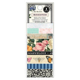 Washi tape 8-pack Bo Bunny - Brighton - American Crafts - Tidformera