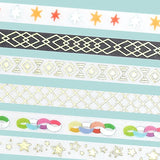 Washi Tape Basic Antique pattern - 5 mm - BGM - Tidformera