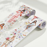 Washi tape Bloom & Vogue Wide - 70 mm - 6 - Washi Tape Shop - Tidformera