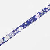 Washi Tape Blossom - Midnight - 4 - BGM - Tidformera