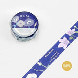 Washi Tape Blossom - Midnight - BGM - Tidformera