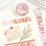 Washi Tape Blossom - Pink Almond - 2 - BGM - Tidformera