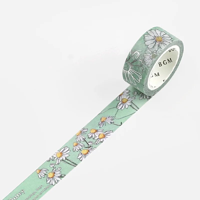 Washi Tape Blossom - Sky Green - BGM - Tidformera