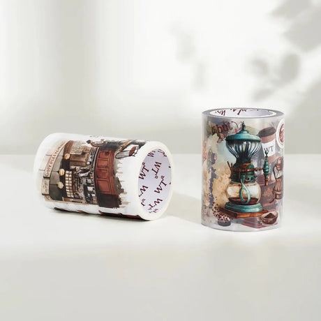 Washi tape Caffeine Canvas Wide - 60 mm - 9 - Washi Tape Shop - Tidformera