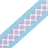 Washi tape Check - Lavender - 2 - BGM - Tidformera