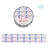 Washi tape Check - Yogurt - BGM - Tidformera