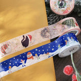 Washi Tape - Christmas Limited - Let's Make a Snowman - BGM - Tidformera