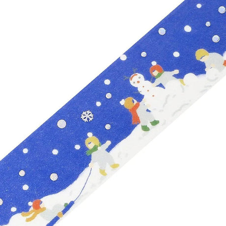 Washi Tape - Christmas Limited - Let's Make a Snowman - 2 - BGM - Tidformera