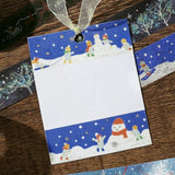 Washi Tape - Christmas Limited - Let's Make a Snowman - BGM - Tidformera