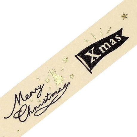 Washi Tape - Christmas Limited - Merry Christmas - 2 - BGM - Tidformera