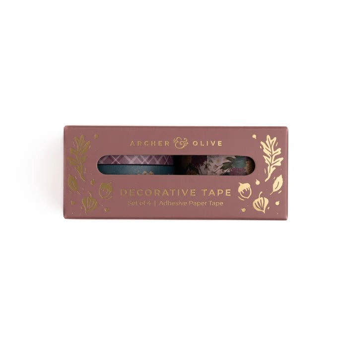 Washi tape - Chrysanthemum - 4 - pack - 3 - Archer & Olive - Tidformera