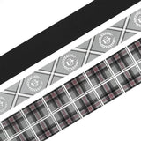 Washi tape Color Check 3 - pack - Gray - 3 - BGM - Tidformera