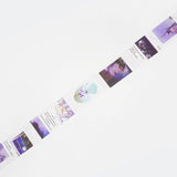 Washi tape Color city - Purple - BGM - Tidformera