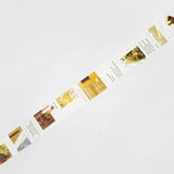 Washi tape Color city - Yellow - BGM - Tidformera