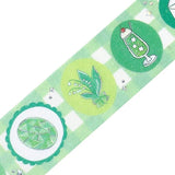 Washi Tape - Color Life - Green - 2 - BGM - Tidformera