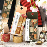 Washi tape Color of japanese clothing 3 - pack - A gorgeous - 6 - BGM - Tidformera