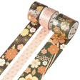 Washi tape Color of japanese clothing 3 - pack - Dark Green - 1 - BGM - Tidformera