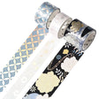 Washi tape Color of japanese clothing 3 - pack - Evening darkness - 1 - BGM - Tidformera